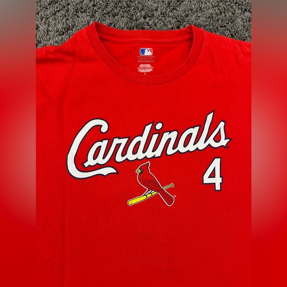 St. Louis Cardinals Yadier Molina Bundle MLB Men’s Large Shirt Baseball & Cards! - Picture 2 of 6